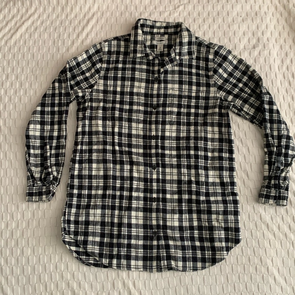 L.L. Bean Flannel Tunic